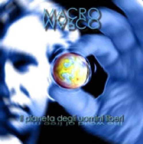 A CD cover featuring a hand holding a globe, with a man's blurred face.