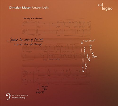 CD cover featuring handwritten musical score on a warm orange background.