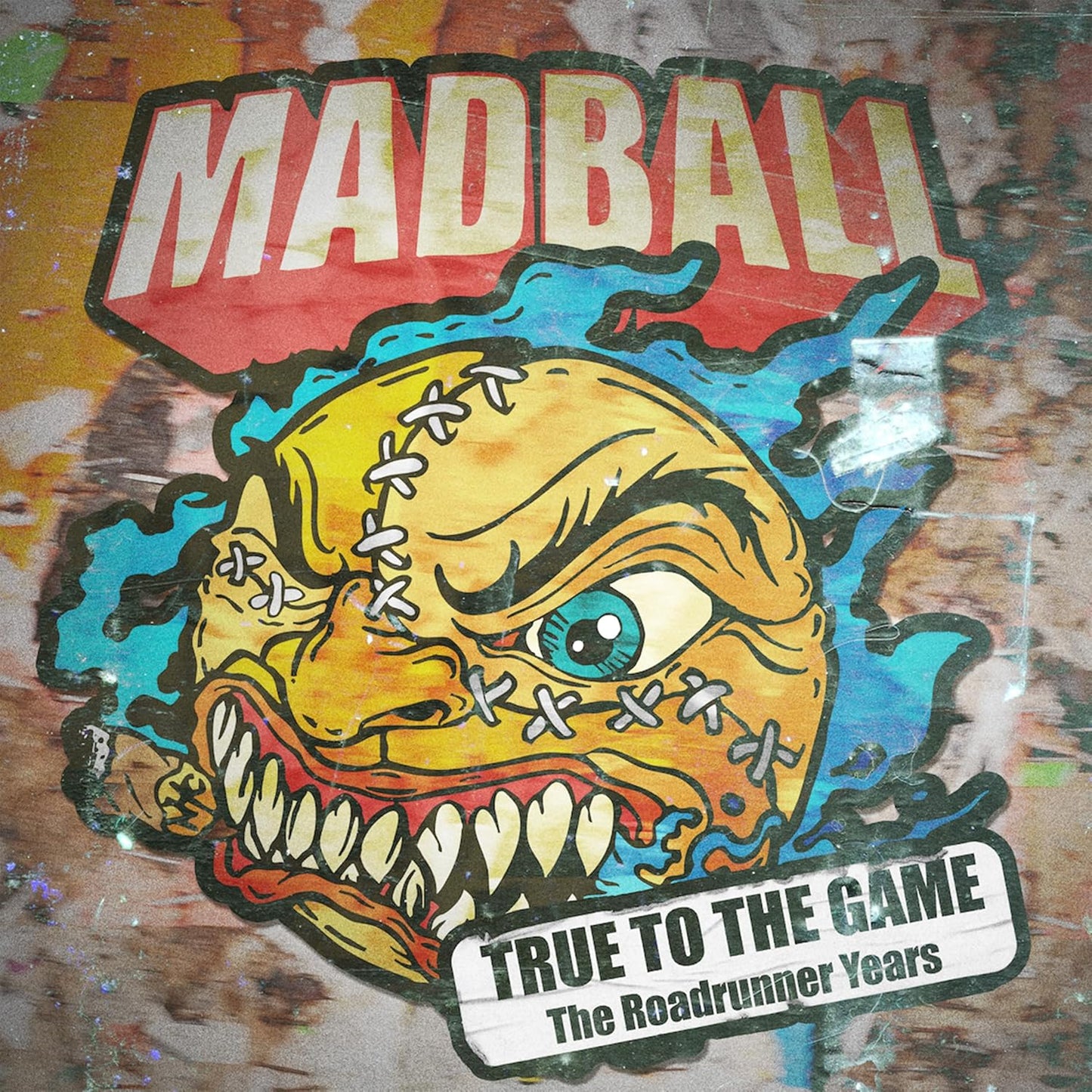 CD cover for Madball’s “True To The Game” featuring an angry yellow skull.