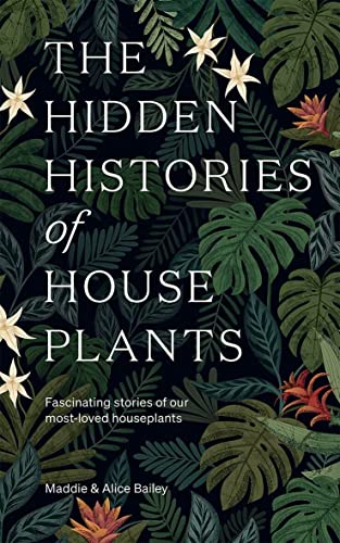 Book cover with lush green foliage and white floral accents.