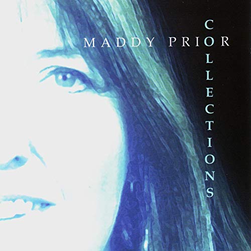 CD cover for Maddy Prior’s “Collections” featuring a close-up of an eye.