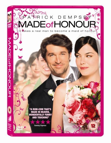 Made of Honour" DVD cover featuring Patrick Dempsey and a bride.