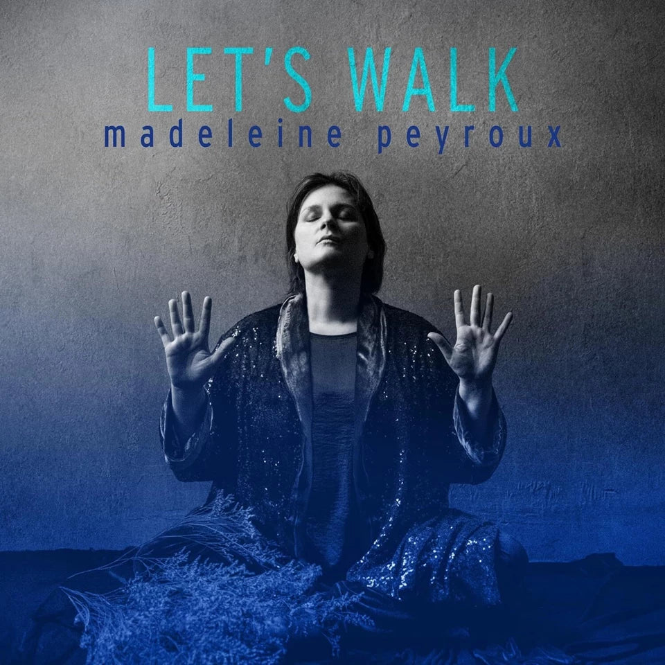 CD cover for “Let’s Walk” by Madeleine Peyroux, portrait of singer.