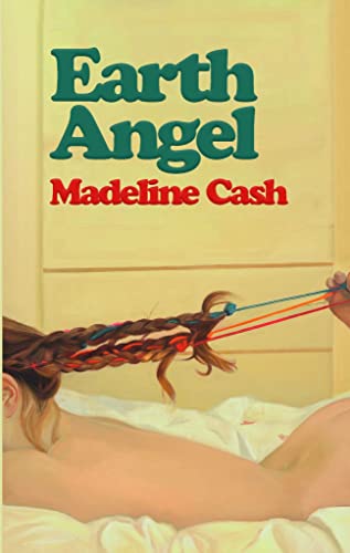 Book cover: woman with braided hair, colorful strings, yellow wall.