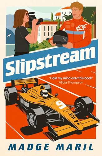 BookLS Book cover featuring a racing driver, a photographer, and a yellow F1 car.