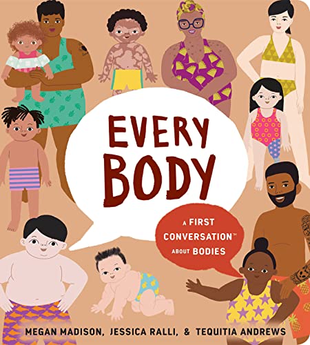 Book cover depicting diverse people in swimsuits, with the title "Every Body.