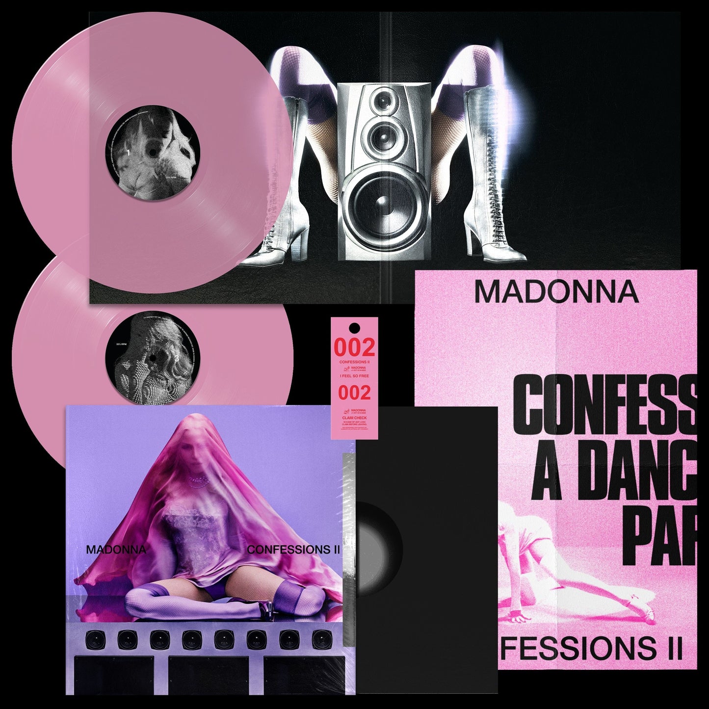 Madonna - Confessions II (16-Track Pink LP) [VINYL]