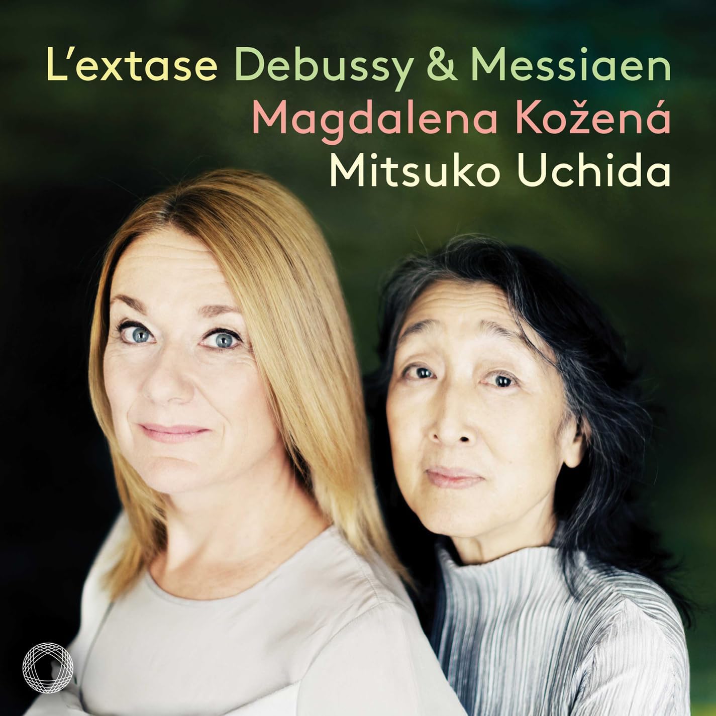 CD cover featuring portraits of Magdalena Kožená and Mitsuko Uchida.