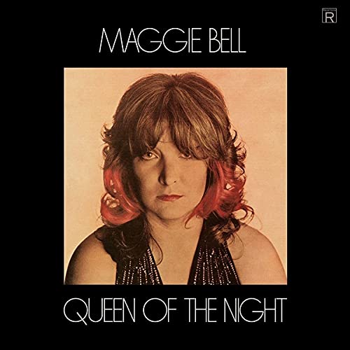 Maggie Bell album cover, portrait of a woman with red hair.