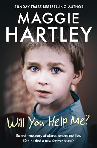 Book cover featuring a young boy with pleading blue eyes.