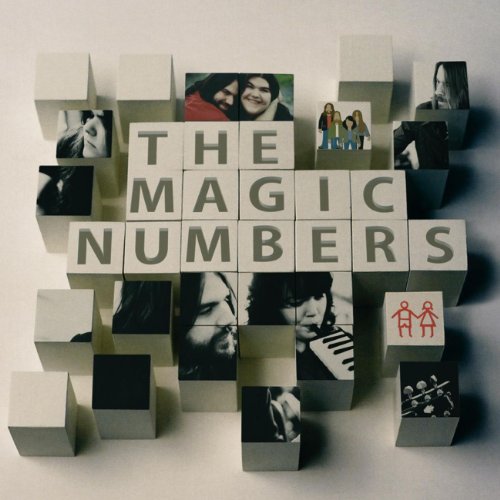 Album cover for “The Magic Numbers” featuring images on cubes.