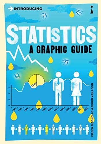 Book cover: "Introducing Statistics," blue background with charts and figures.