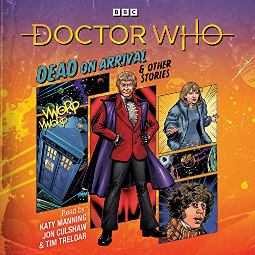 Doctor Who audio annual cover featuring the Fourth Doctor and companions.