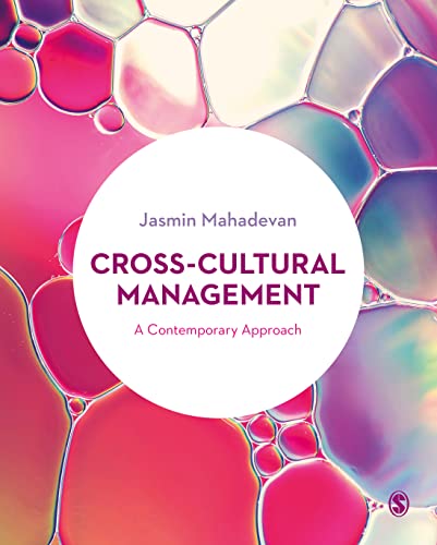 Book cover: "Cross-Cultural Management" by Jasmin Mahadevan, abstract design.