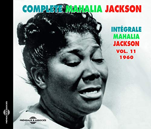 Mahalia Jackson CD cover, portrait of the singer from 1960.