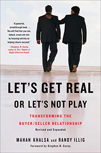 Book cover showing two men in suits walking away, with title and author text.