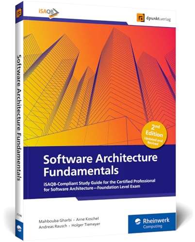Book cover for "Software Architecture Fundamentals," 2nd edition, with abstract design.