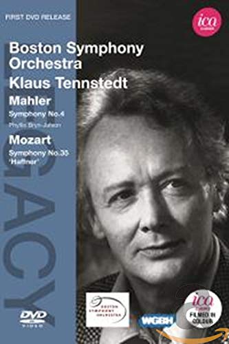 DVD cover featuring conductor Klaus Tennstedt’s portrait and text details.