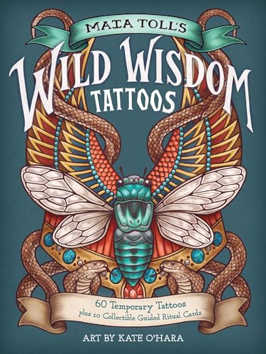 Book cover featuring a cicada with snakes and ornate details.