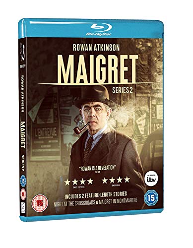 Blue-ray case with man in hat and coat, smoking a pipe.