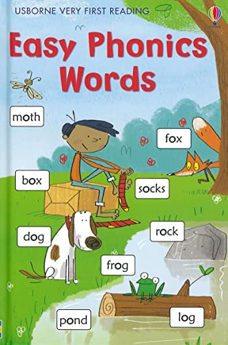 Book cover with illustrated children, animals, and labeled objects.