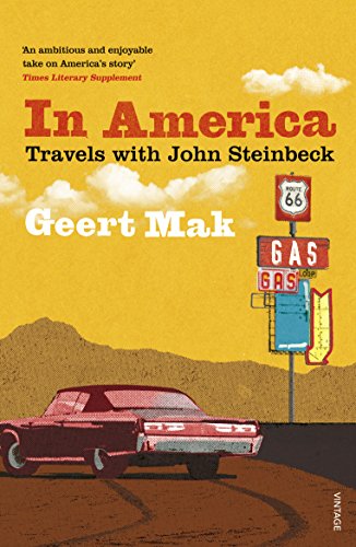 Book cover featuring a red car on a desert road with Route 66 signage.