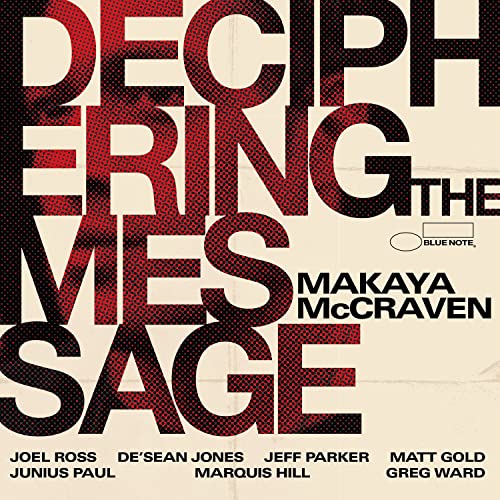 Album cover for Makaya McCraven’s “Deciphering The Message” vinyl record.