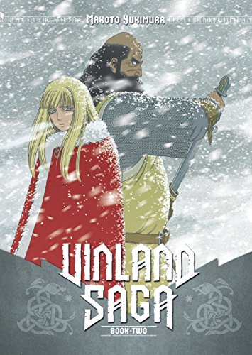 Vinland Saga 2" manga cover featuring two warriors in a snowy landscape.