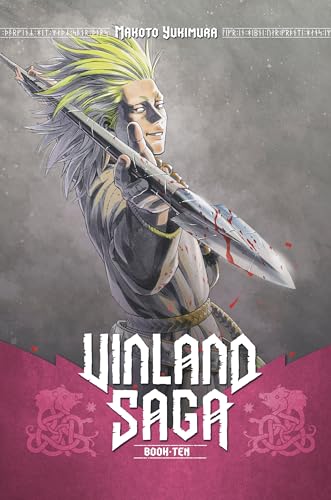 A manga cover featuring a spiky-haired man holding a bloodied spear forward.