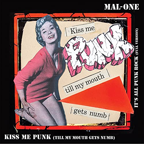 Record cover featuring a smiling woman, bold text, and geometric shapes.