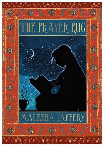Book cover: Silhouette of a person praying with a crescent moon.