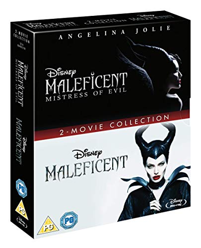 Maleficent 2-movie collection Blu-ray box set featuring Angelina Jolie as the title character.