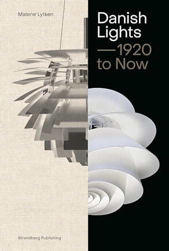 Book cover featuring modern and vintage Danish lighting designs.