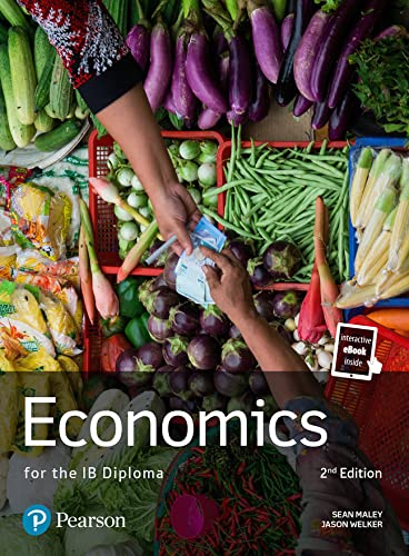 TextBestselling Economics textbook cover showing hands exchanging money over various fresh market vegetables.