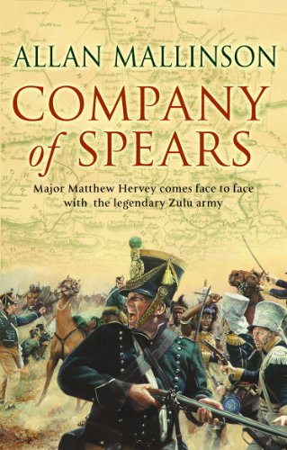 Book cover depicting 19th-century soldiers in battle, with Zulu warriors.
