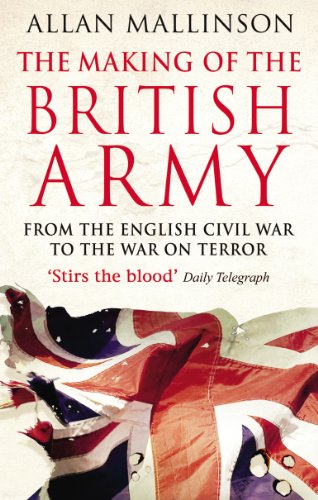 Book cover: “The Making of the British Army” with Union Jack flags.