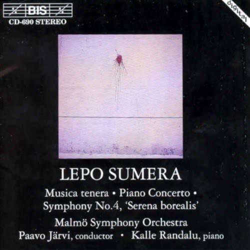 CD cover for "Malmo So - Sumera/Musica Tenera" with abstract, snowy landscape.