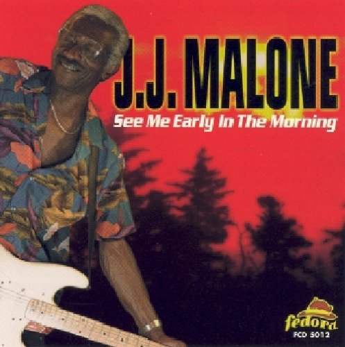 J.J. Malone album cover featuring a smiling man with a guitar.