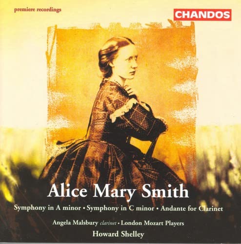 CD cover featuring a portrait of Alice Mary Smith in a dark dress.