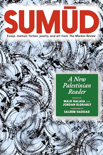 Book cover for “Sumud,” a Palestinian reader with abstract art.