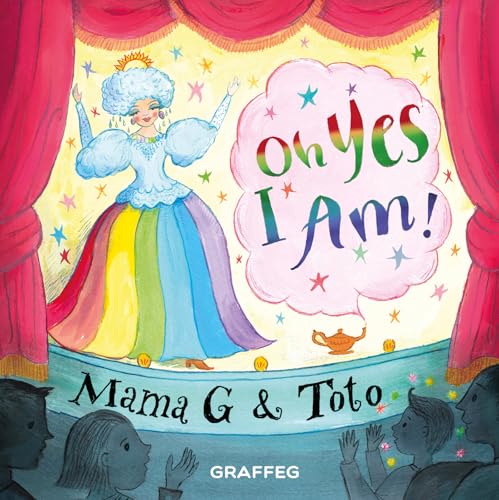 Book cover: illustrated woman in gown with "Oh Yes I Am!" text.