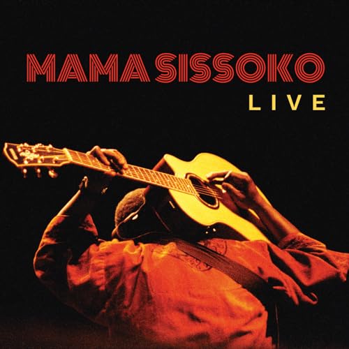 Mama Sissoko album cover featuring a musician playing an acoustic guitar.