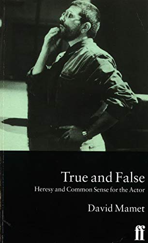 Book cover featuring a green-tinted photo of David Mamet above the title and author.
