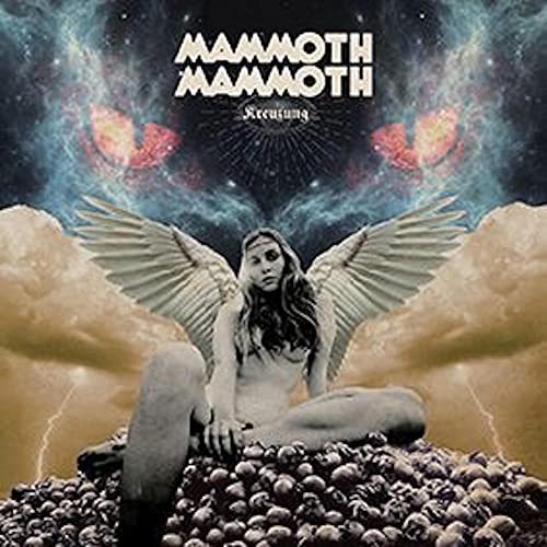 CD cover: winged figure seated on skulls, cosmic background.