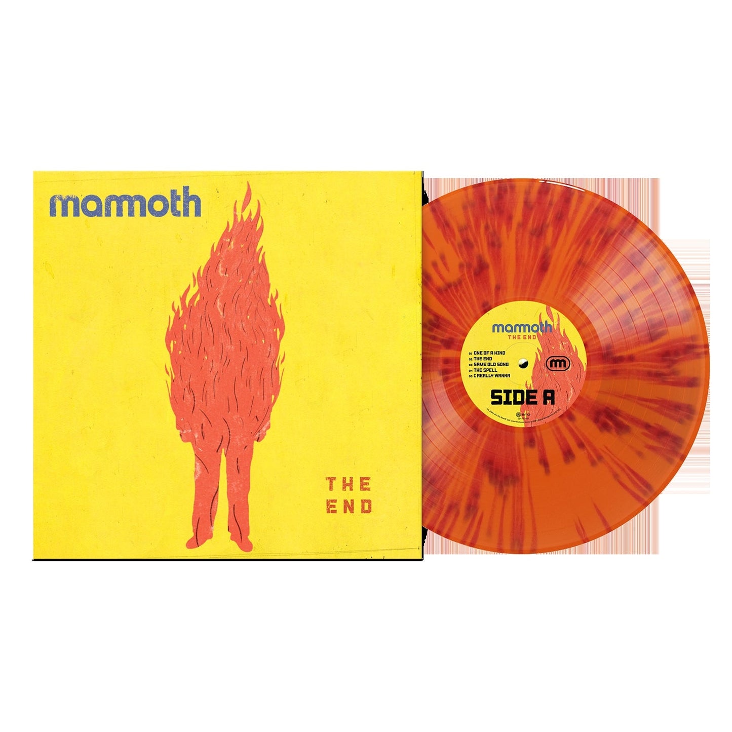 Mammoth - The End (Orange/Red Splatter) [VINYL]