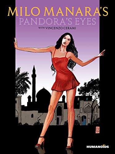 Comic book cover featuring a woman in red against a city backdrop.