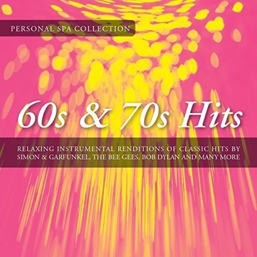 CD cover for Mancebo Judson’s “60s & 70s Hits” with yellow and pink abstract design.
