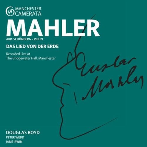 Dark green CD cover with white text and a black signature.