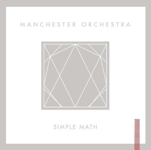 Manchester Orchestra “Simple Math” album cover with geometric design.