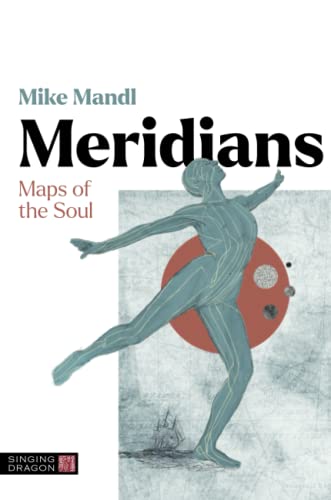 Book cover: “Meridians: Maps of the Soul” with a human figure illustration.